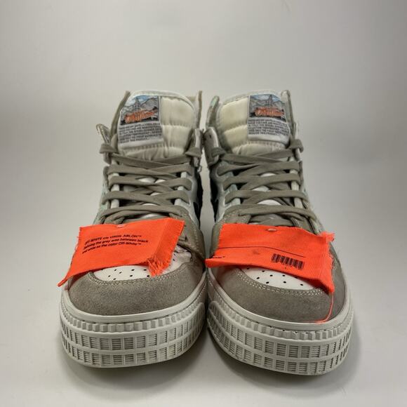 Off-White Off-Court 3.0 High Tops Mens Size 39/US 7 Iridescent White Lace Up main image 4